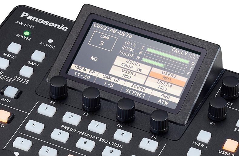 Compact Remote PTZ Camera Controller